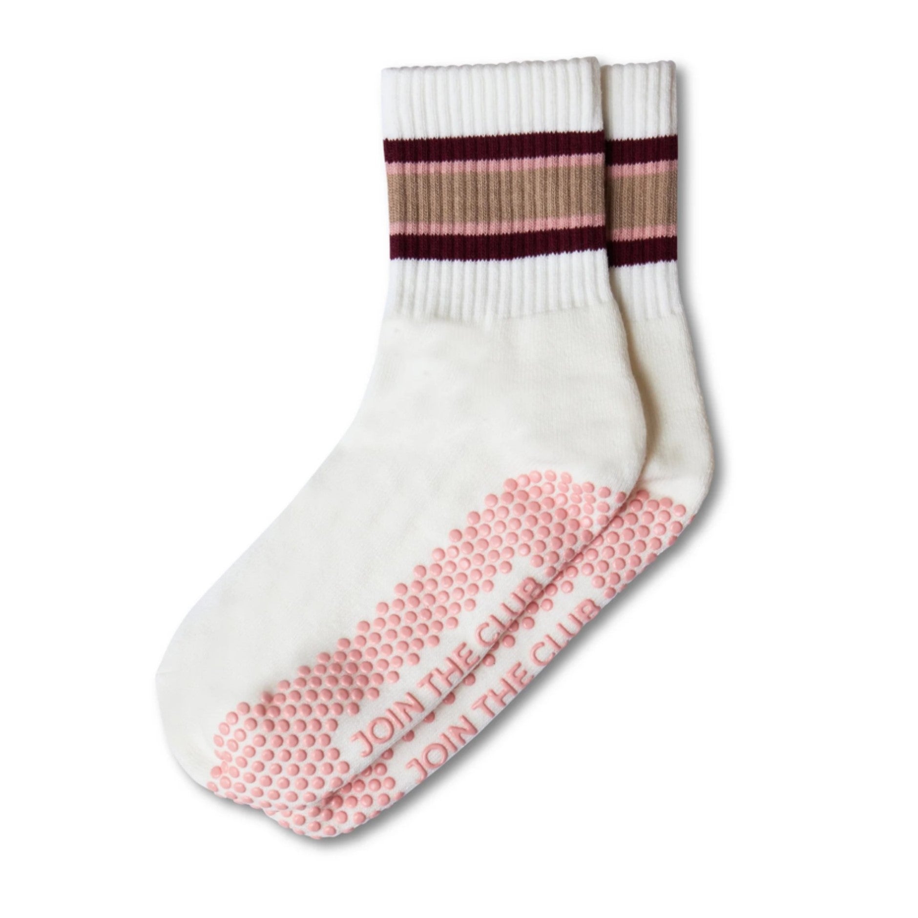 Retro Crew - Grip Socks - (Barre / Pilates)