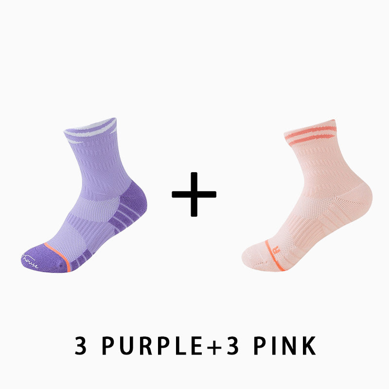 Women's Breathable Fitness Socks (6 pairs)