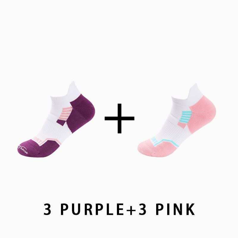 Professional Women's Running Socks（6 pairs）