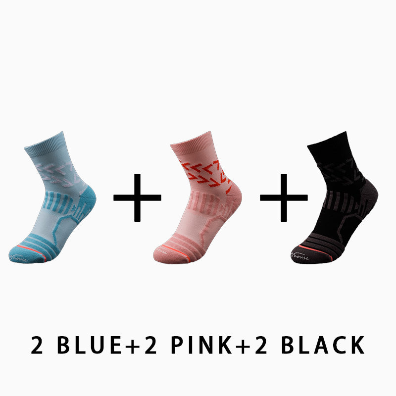 Women's Professional Fitness Socks (6 pairs)