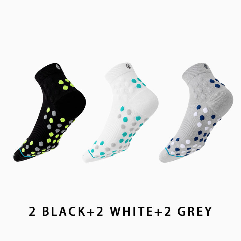Men's Polka Dot Running Socks（6 pairs）