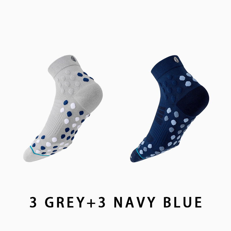 Men's Polka Dot Running Socks（6 pairs）
