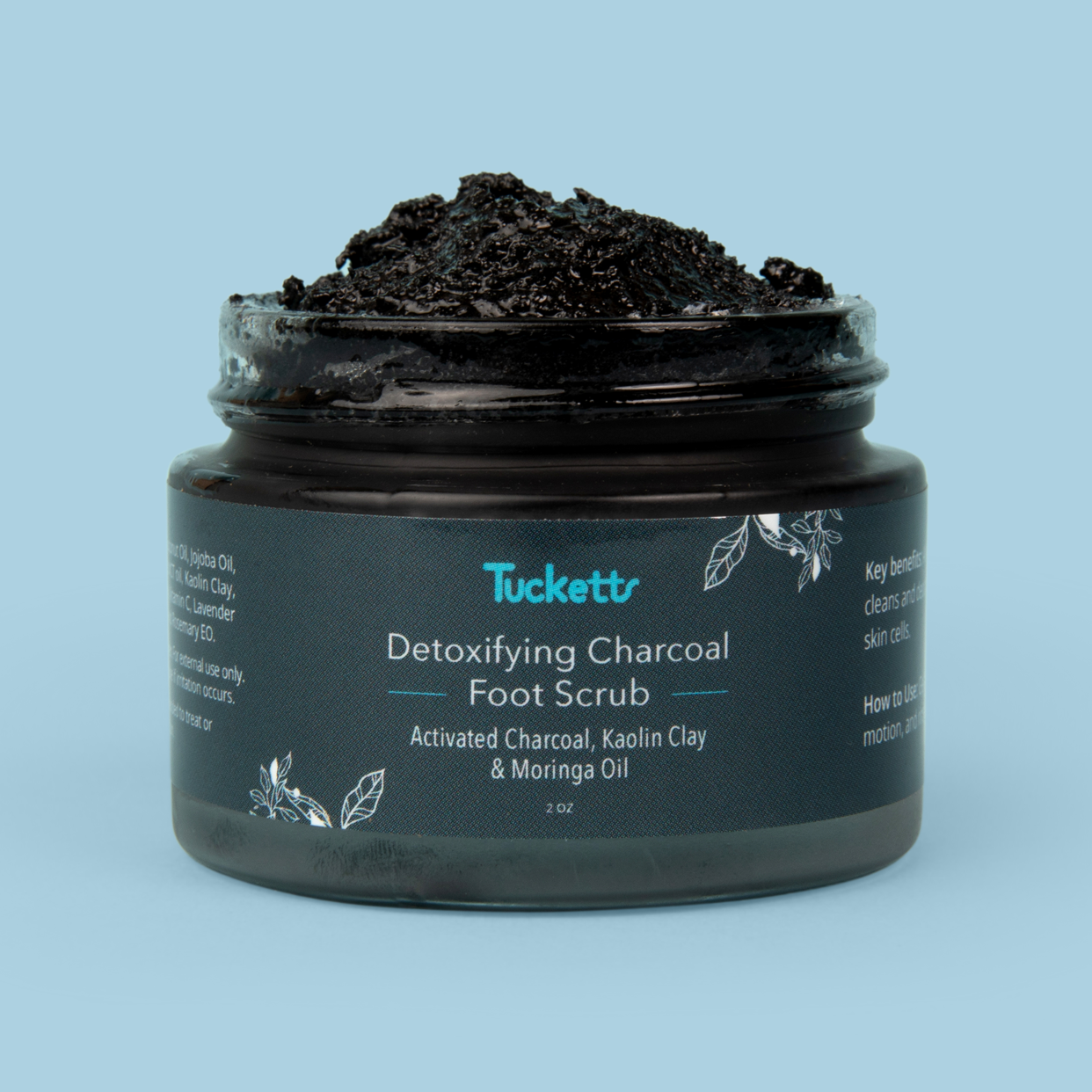 Detoxifying Charcoal Foot Scrub