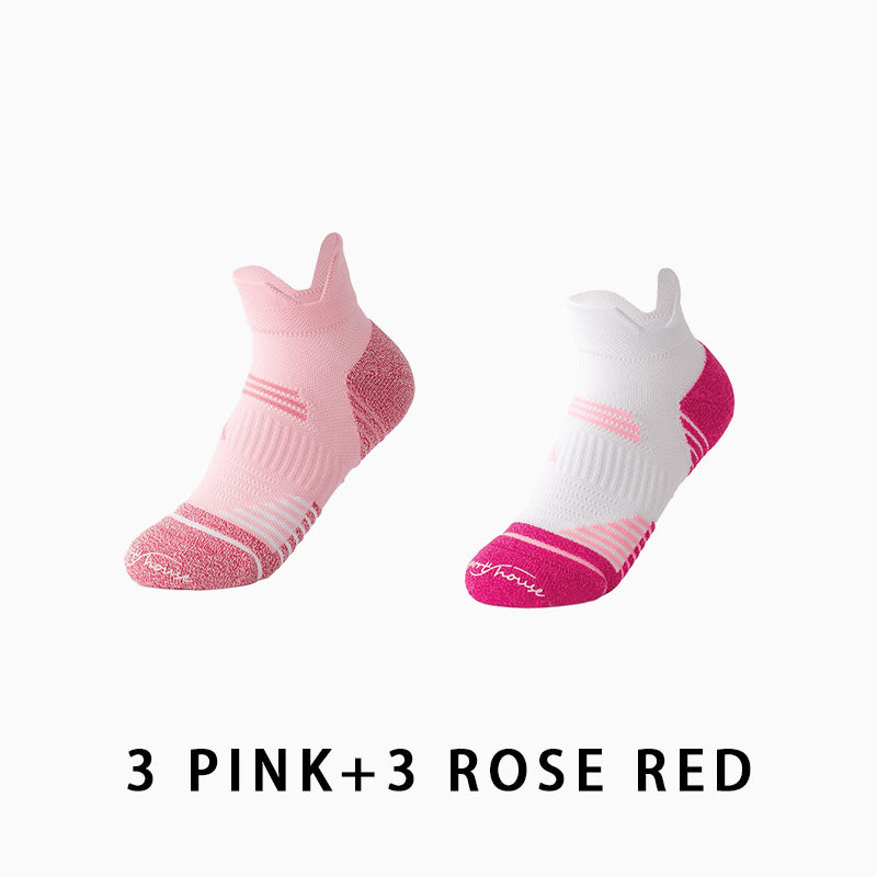 Marathon Low Cut Women Running Socks（6 pairs）