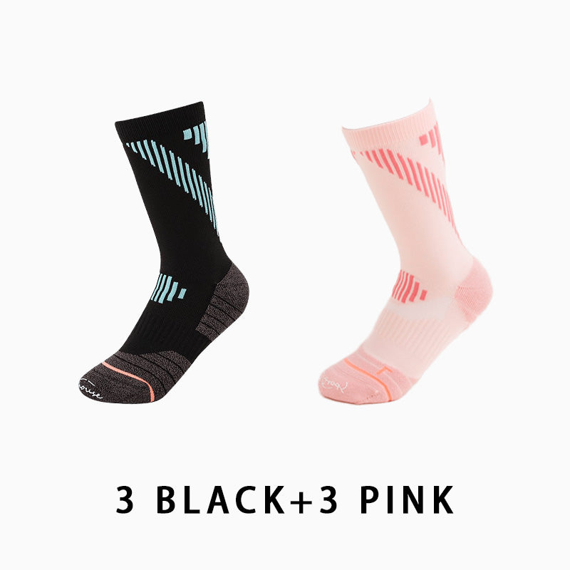 Towel Bottom Women‘s Running Socks（6 pairs）