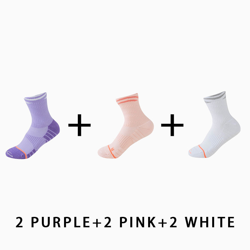 Women's Breathable Fitness Socks (6 pairs)