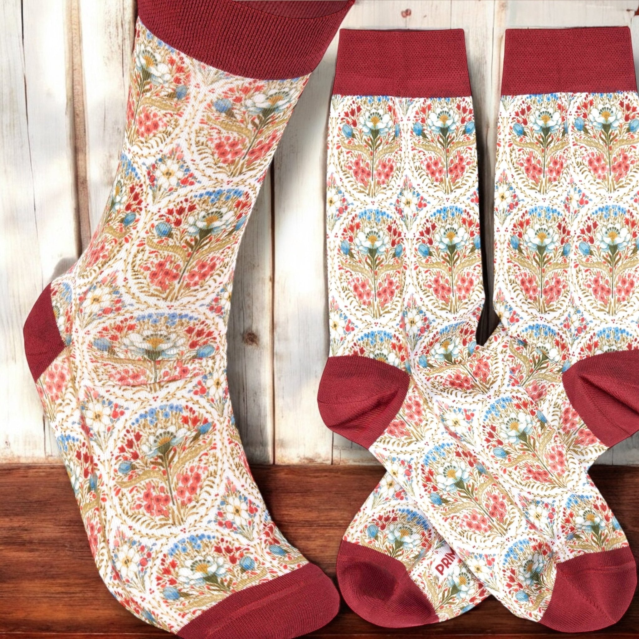 Farmhouse Floral Socks