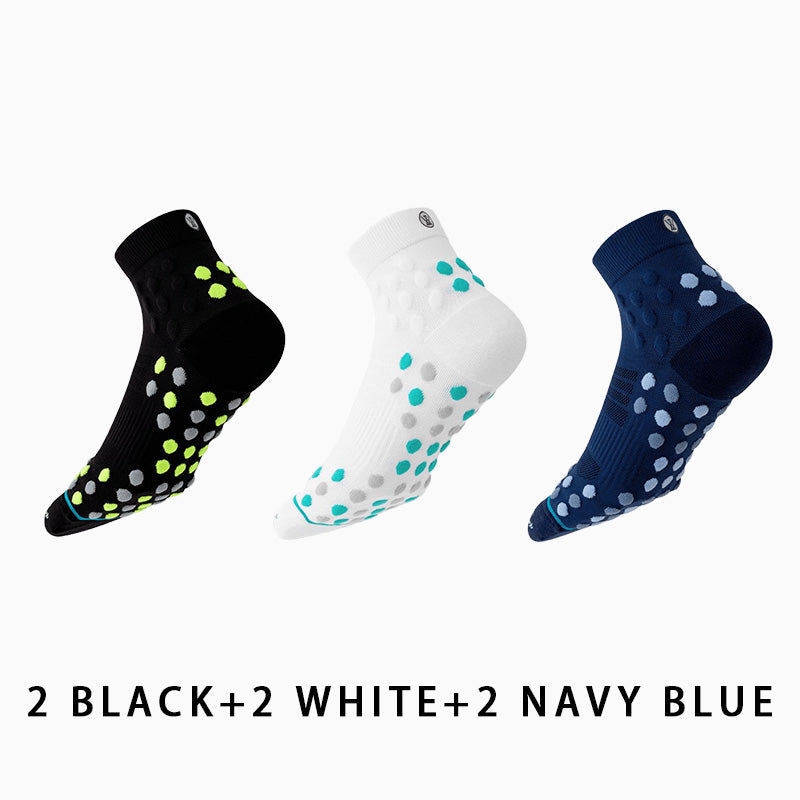 Men's Polka Dot Running Socks（6 pairs）