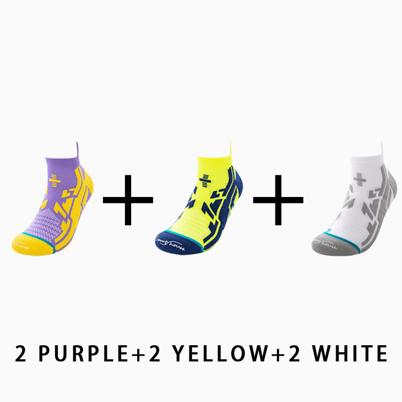 Profession Men's Running Compression Socks(6 pairs)