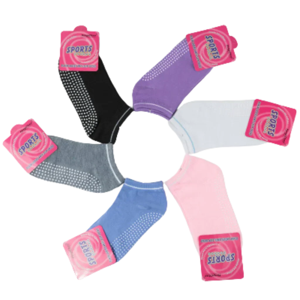 Five Toe Barre Yoga Socks For Grip And Balance