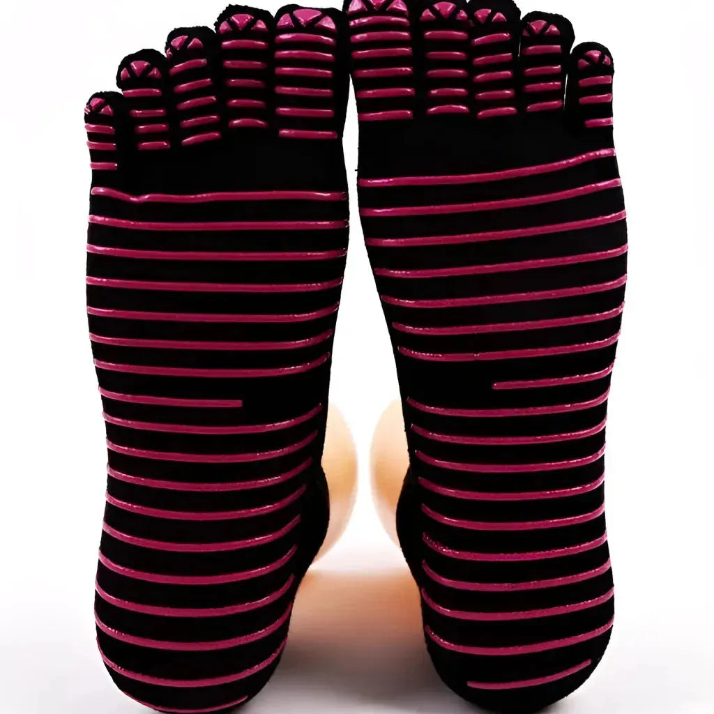 Five Toe Grip Yoga Socks For Women