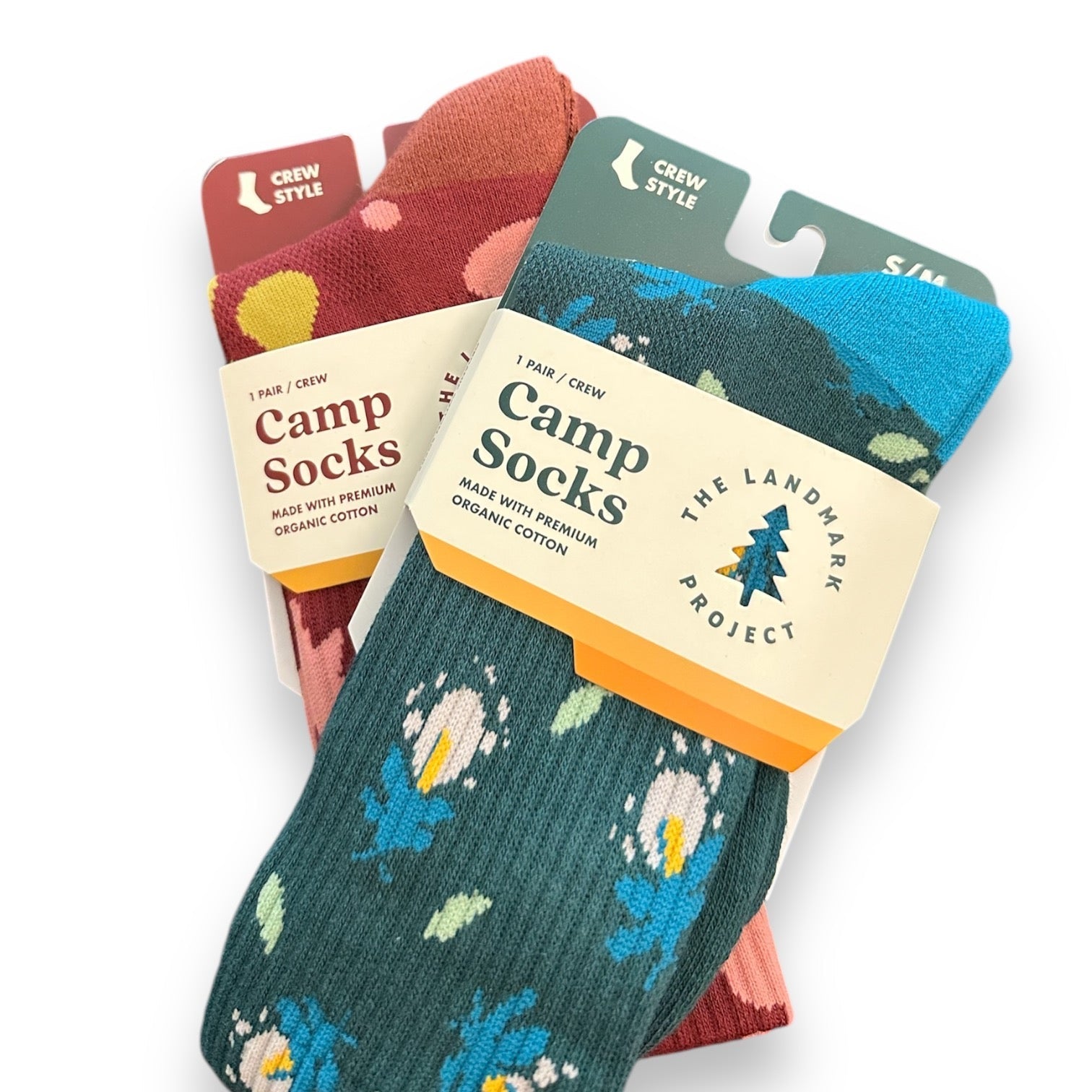Forest Glow Unisex Camp Socks