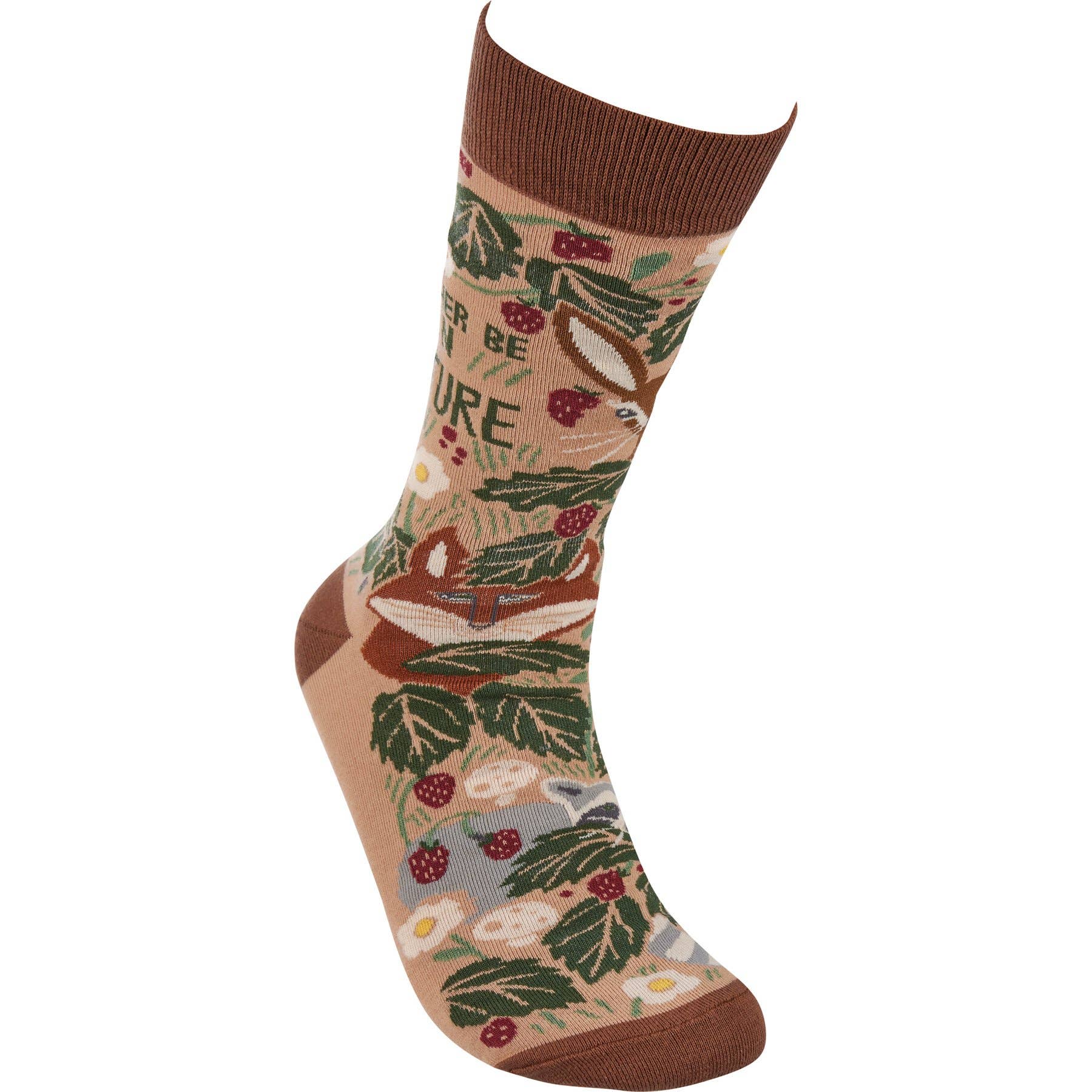 “I'd Rather Be In Nature” Unisex Socks