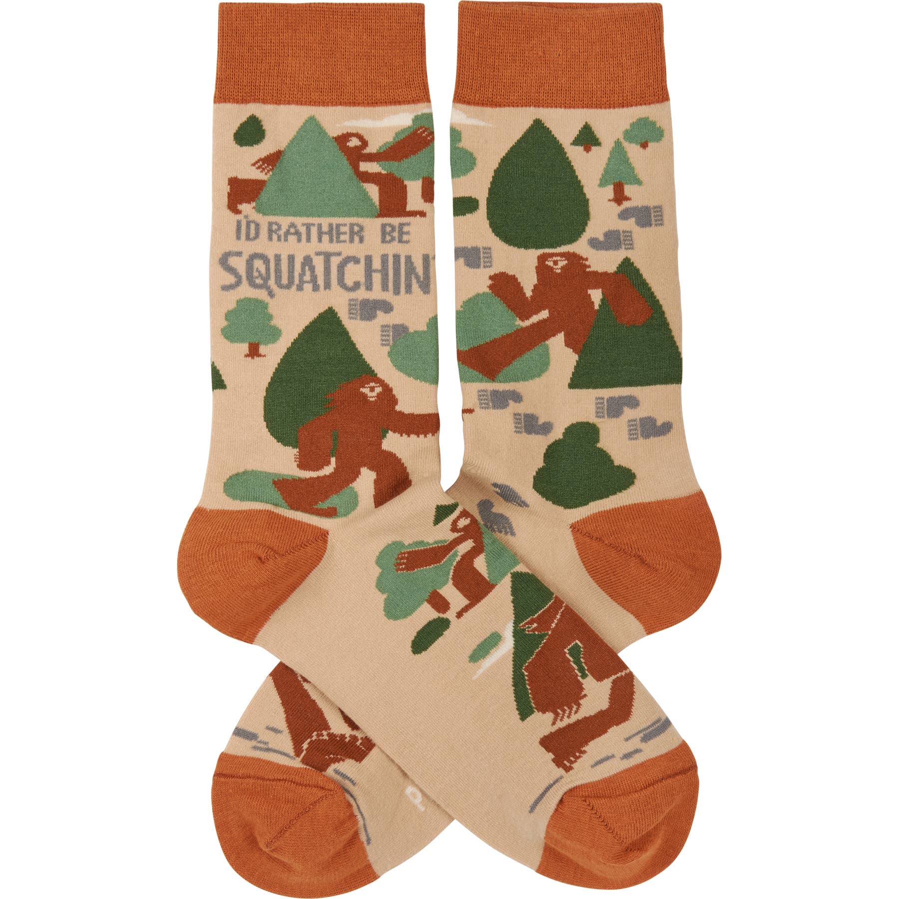 “I'd Rather Be Squatchin'” Unisex Socks