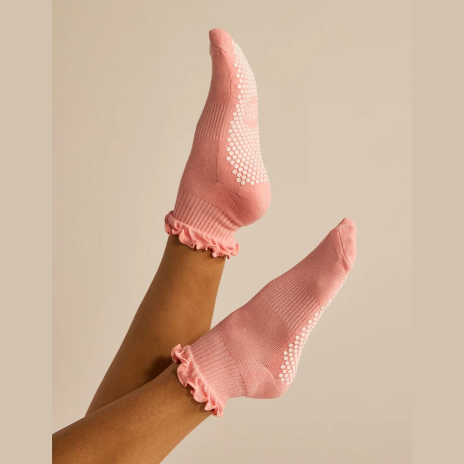 The Ruffle Grip Sock (Barre/Pilates)