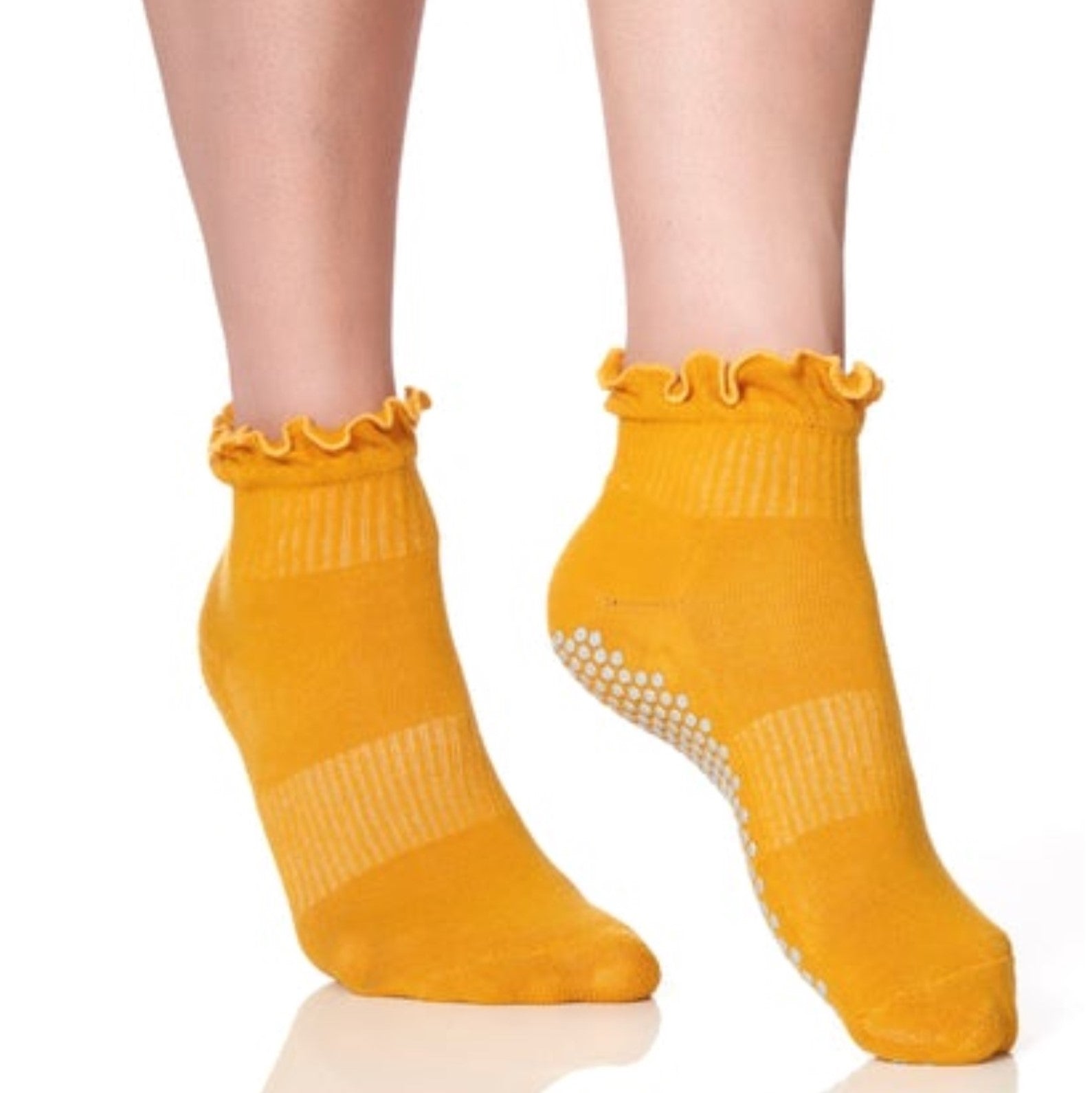 The Ruffle Grip Sock (Barre/Pilates)