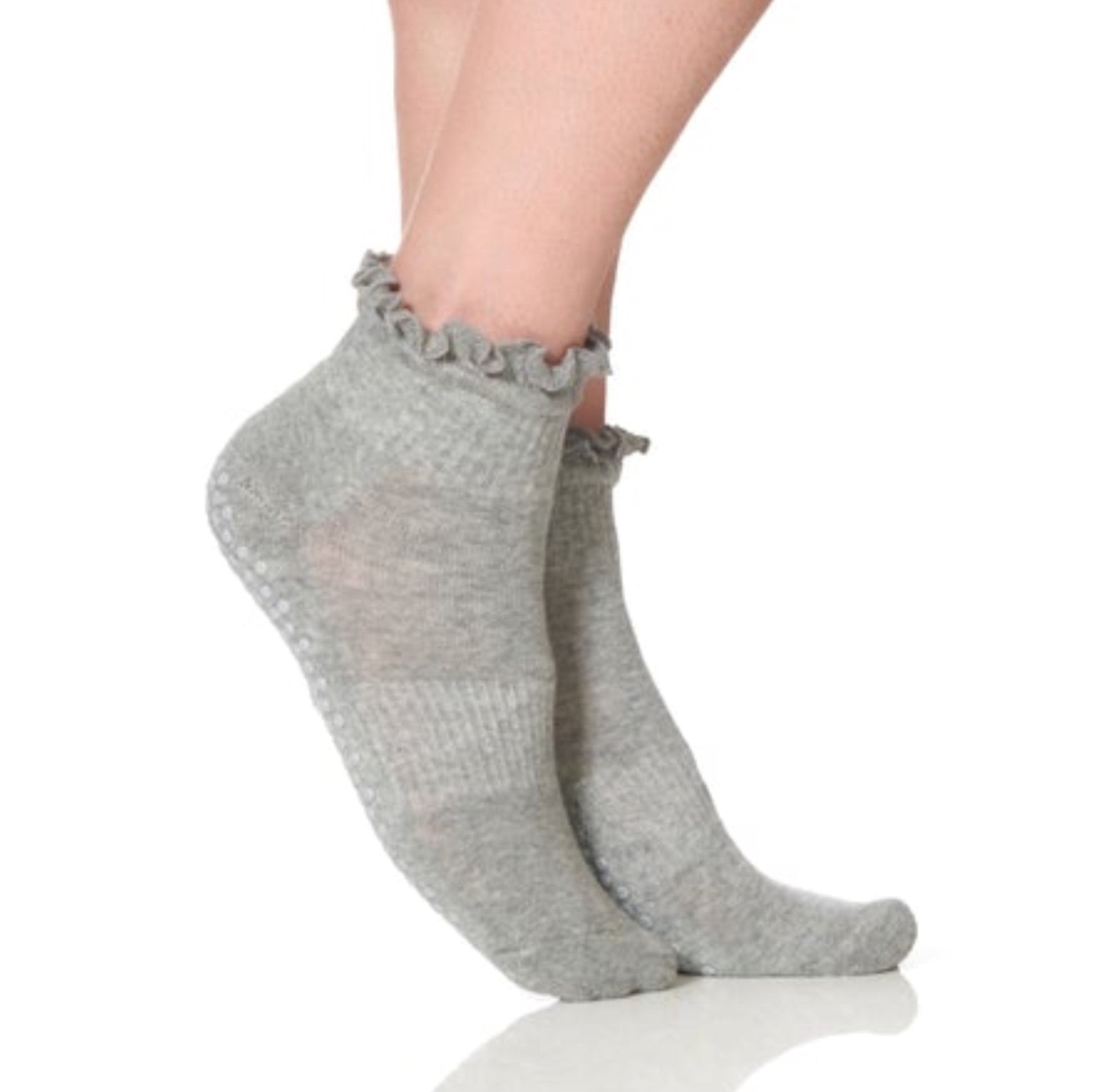 The Ruffle Grip Sock (Barre/Pilates)