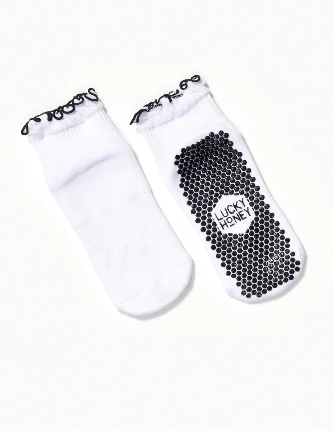 The Ruffle Grip Sock (Barre/Pilates)