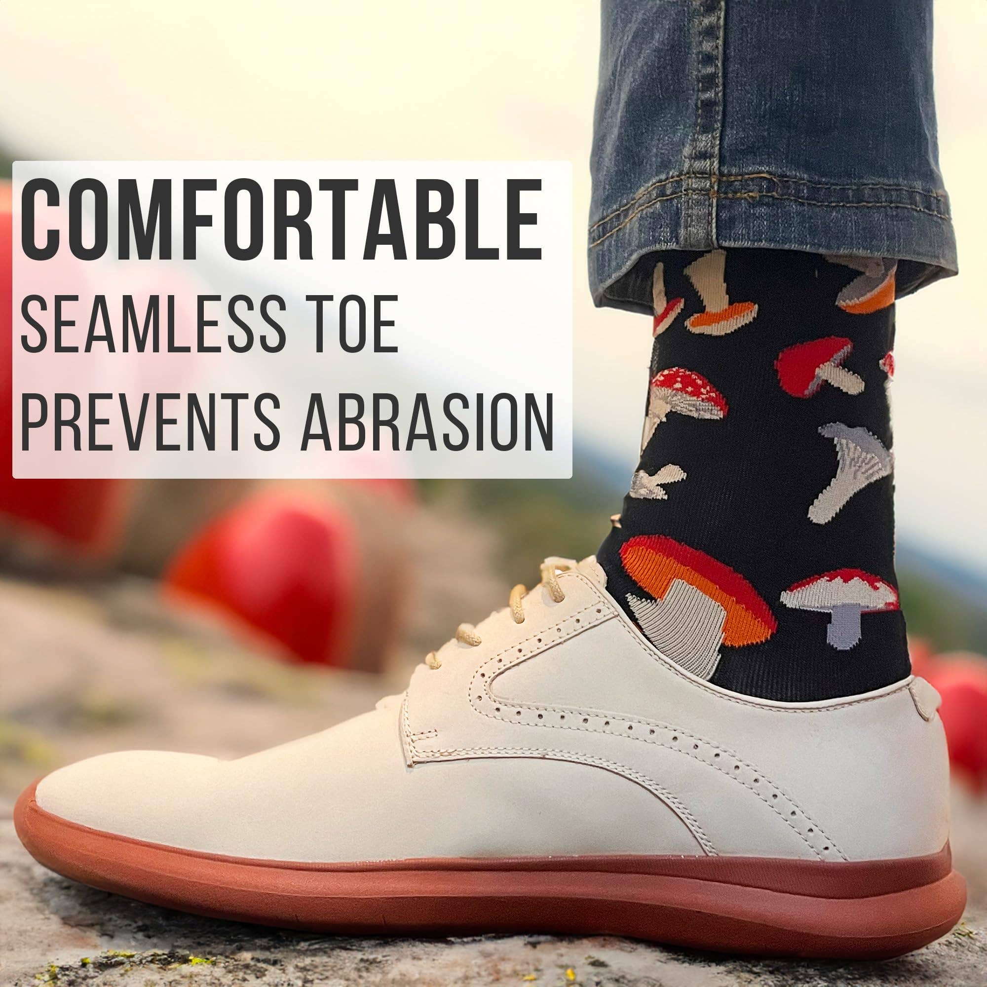 Men's Mushroom Socks