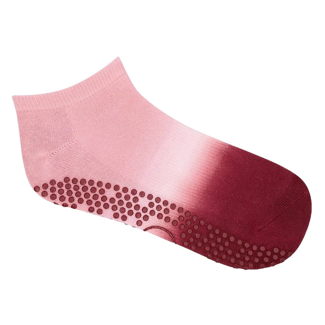 Classic Low Rise Grip Socks - Ombre Tie-Dye (Barre / Pilates)