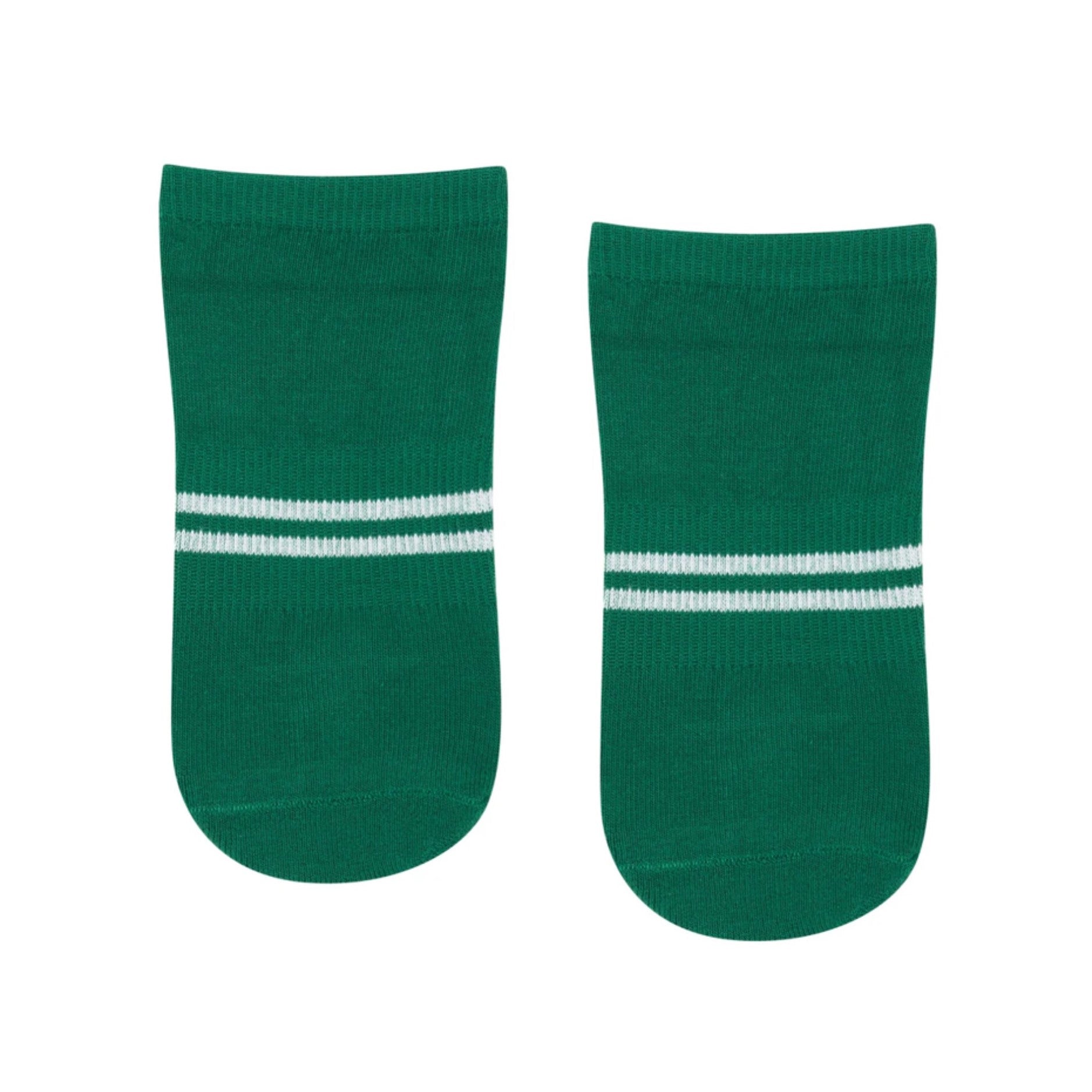 Classic Low Rise Striped Grip Socks - (Barre / Pilates)