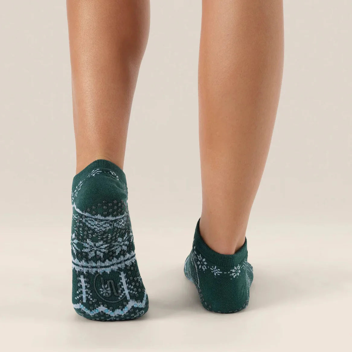 Classic Grip Socks - Snow Pine (Barre / Pilates)