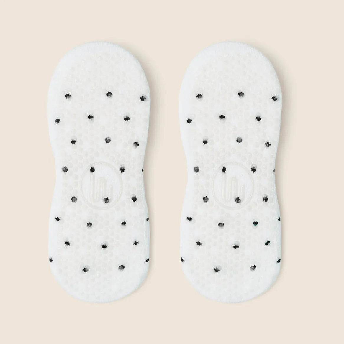 Classic Grip Socks - Polka Ruffle (Barre / Pilates)