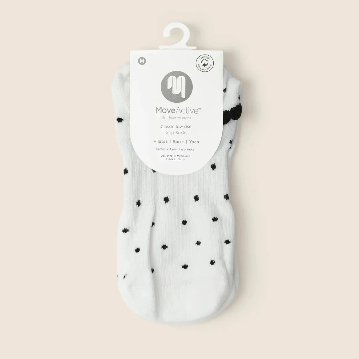 Classic Grip Socks - Polka Ruffle (Barre / Pilates)