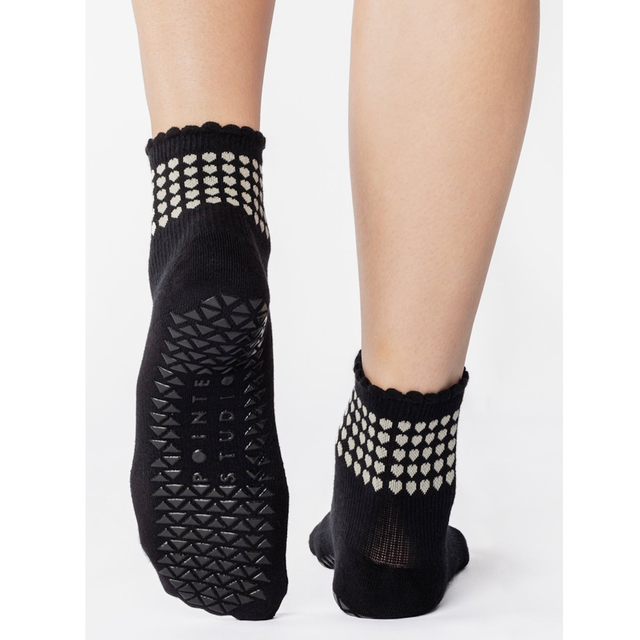 Sweetheart Ankle Grip Socks - (Pilates/Barre)