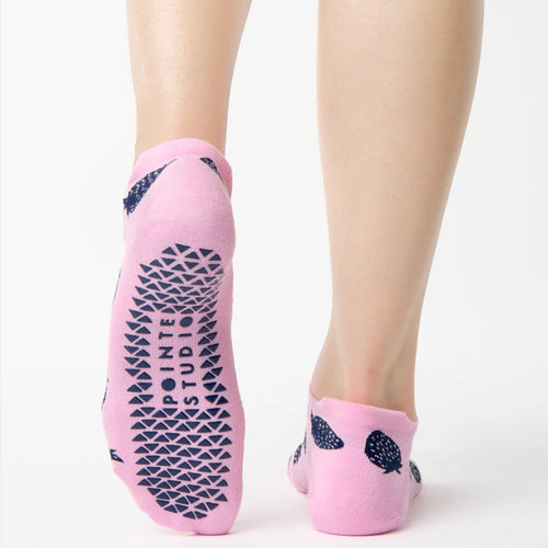 Berry Grip Socks - Barre/Pilates
