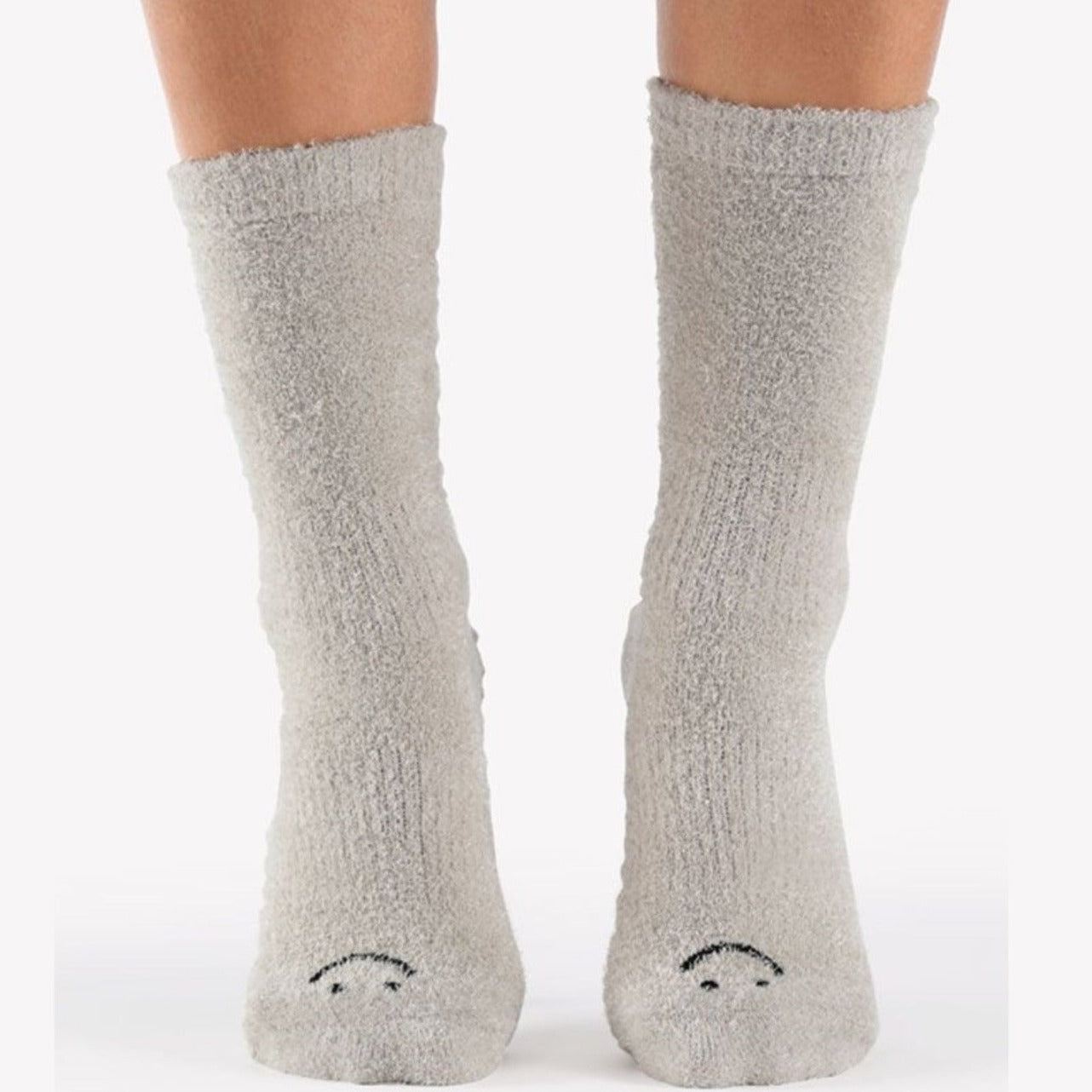 Happy Cloud Crew Grip Sock