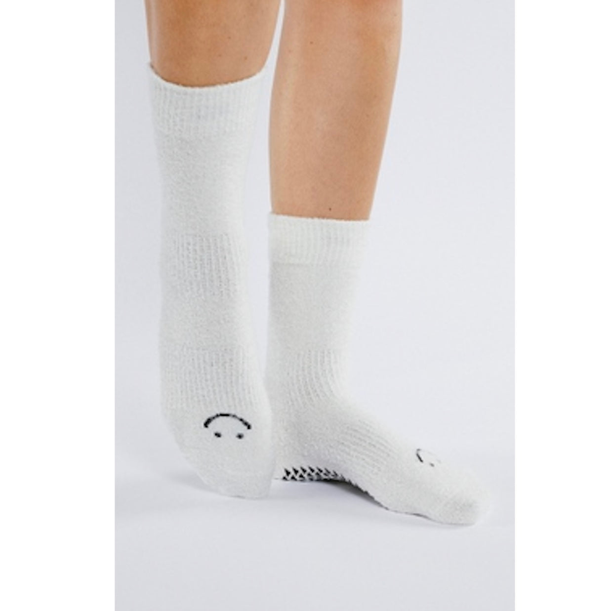 Happy Cloud Crew Grip Sock