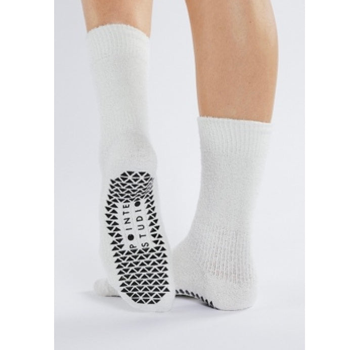 Happy Cloud Crew Grip Sock