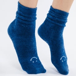 Happy Cloud Crew Grip Sock