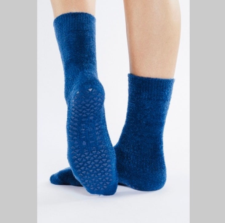 Happy Cloud Crew Grip Sock