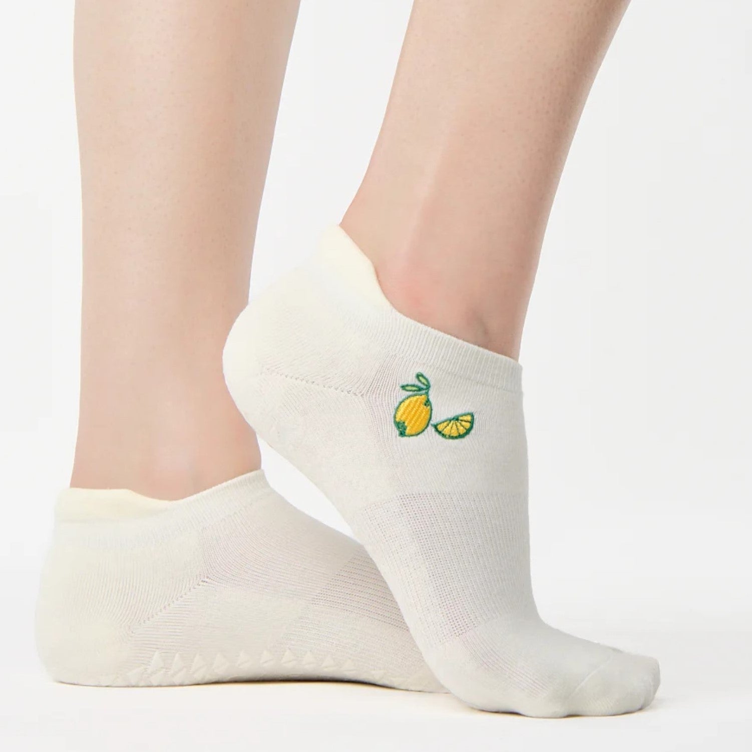 Lemons Grip Socks (Barre/Pilates)