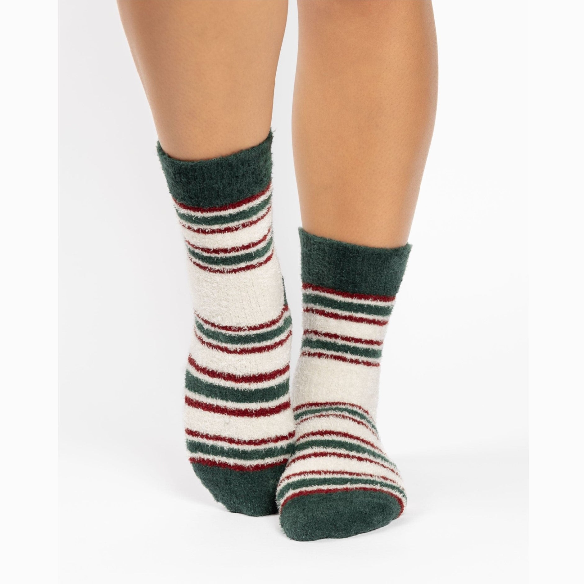 Rugby Cozy Crew Grip Sock