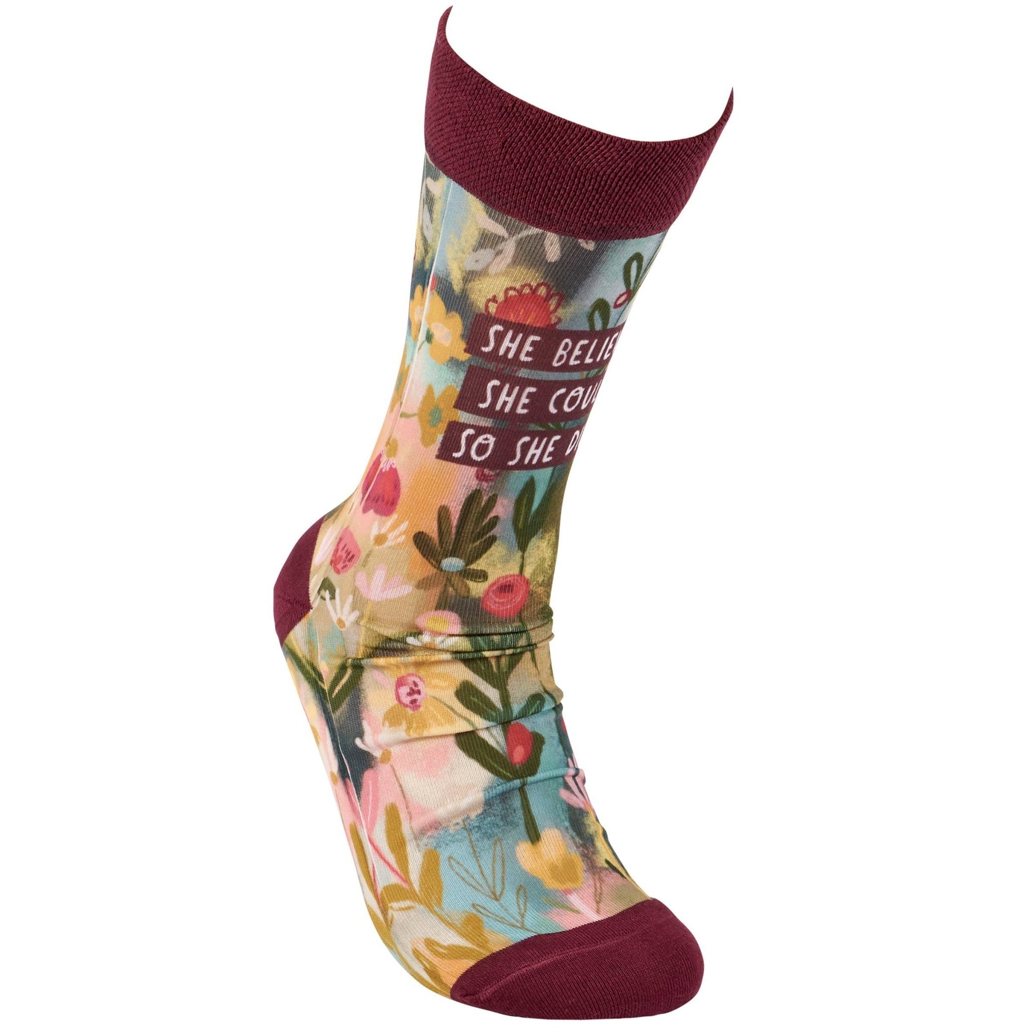 “So She Did” Socks