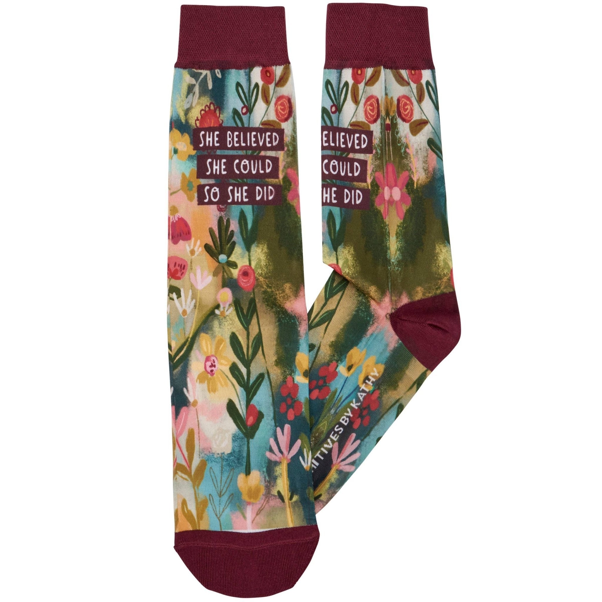 “So She Did” Socks