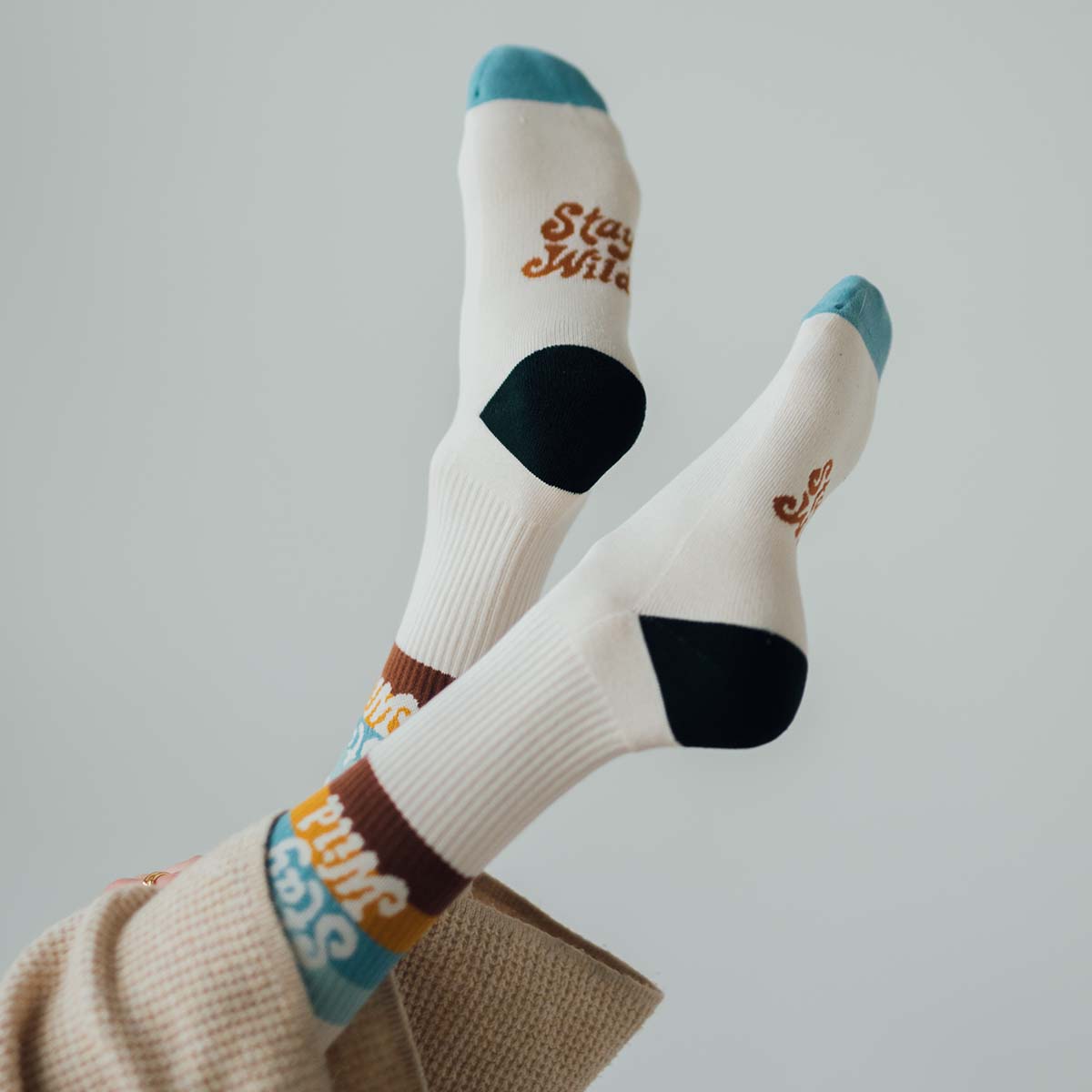 "Stay Wild" Unisex Socks (SALE)
