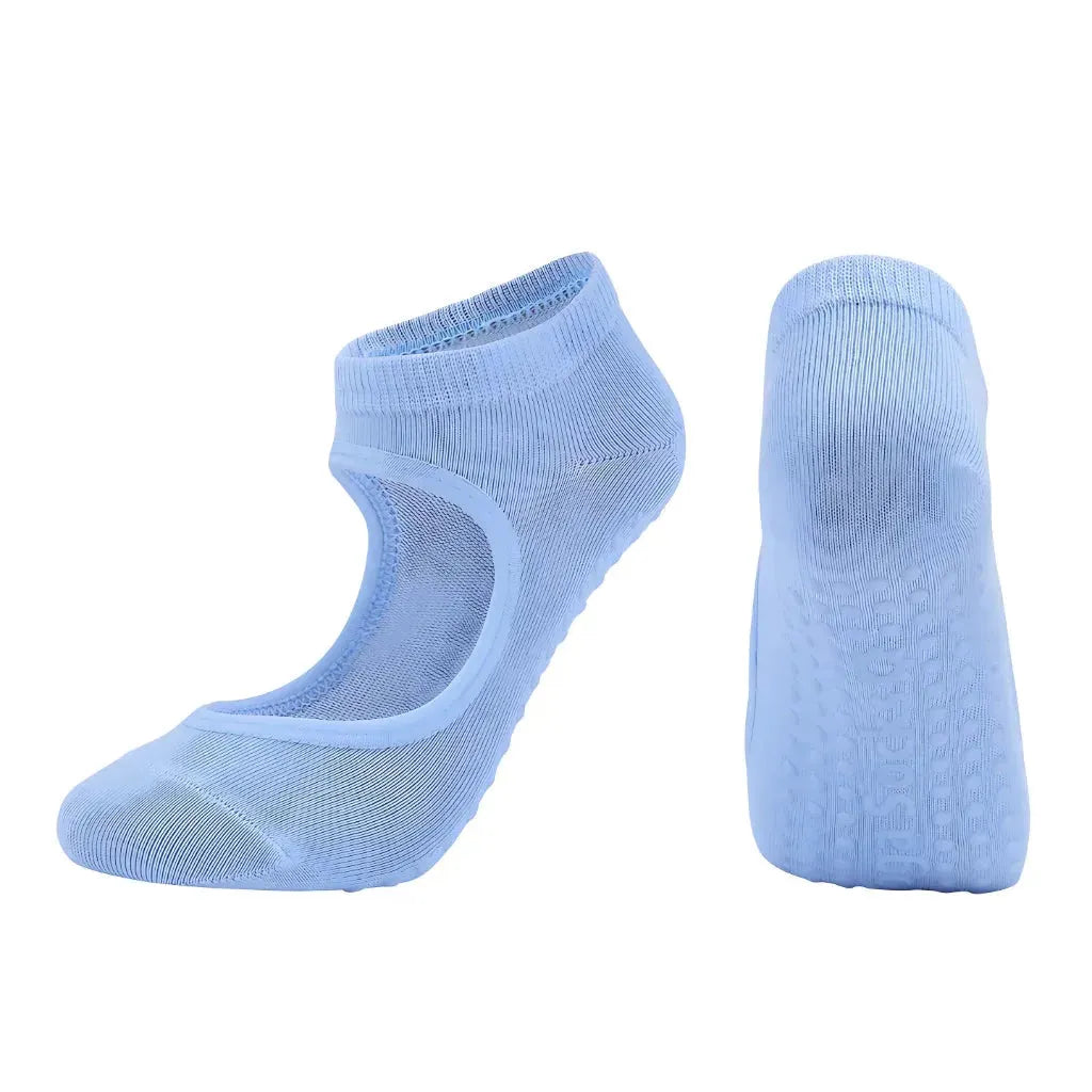 Sticky Socks Barre With Non Slip Grip And Soft Cotton