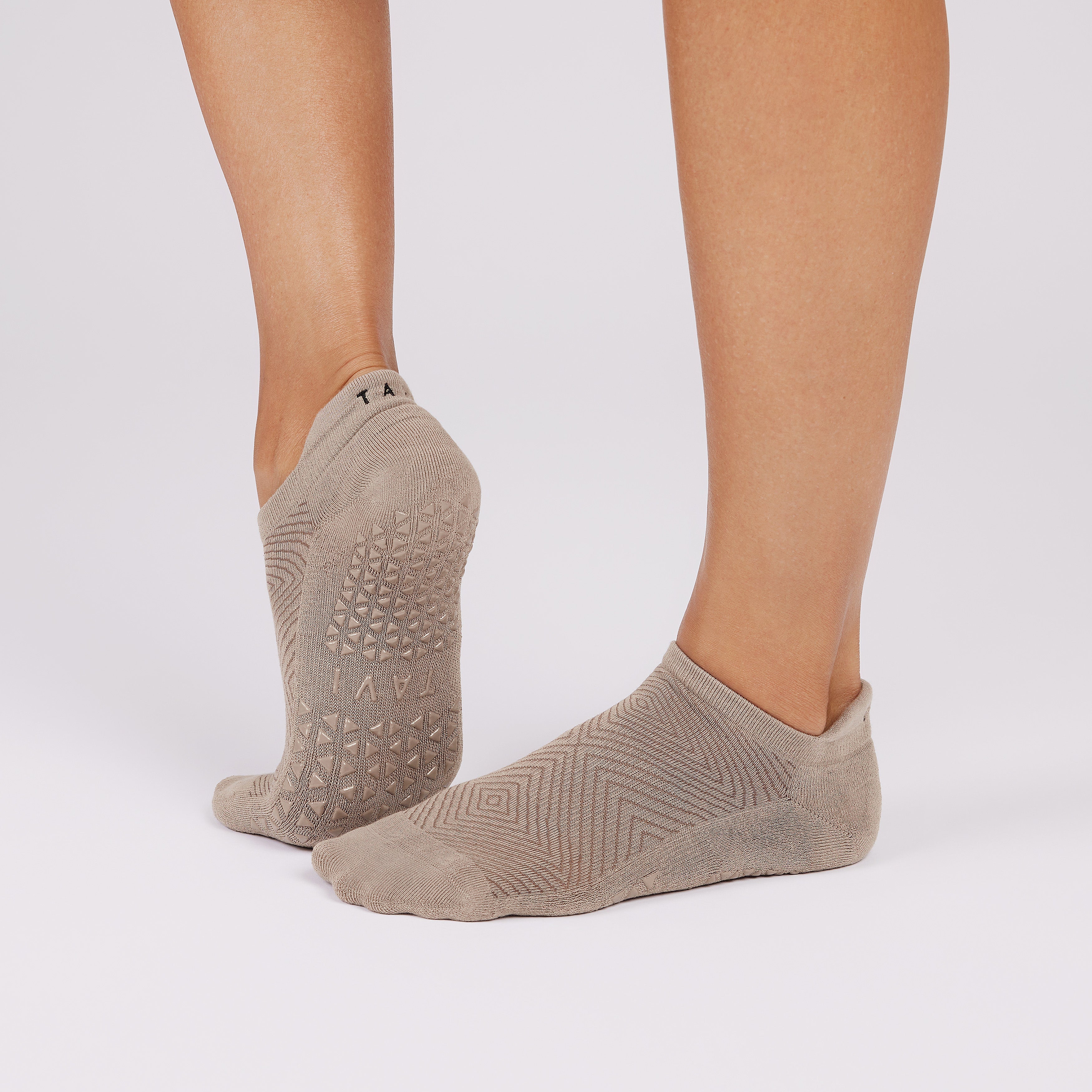 Savvy Grip Socks - Heather Geo