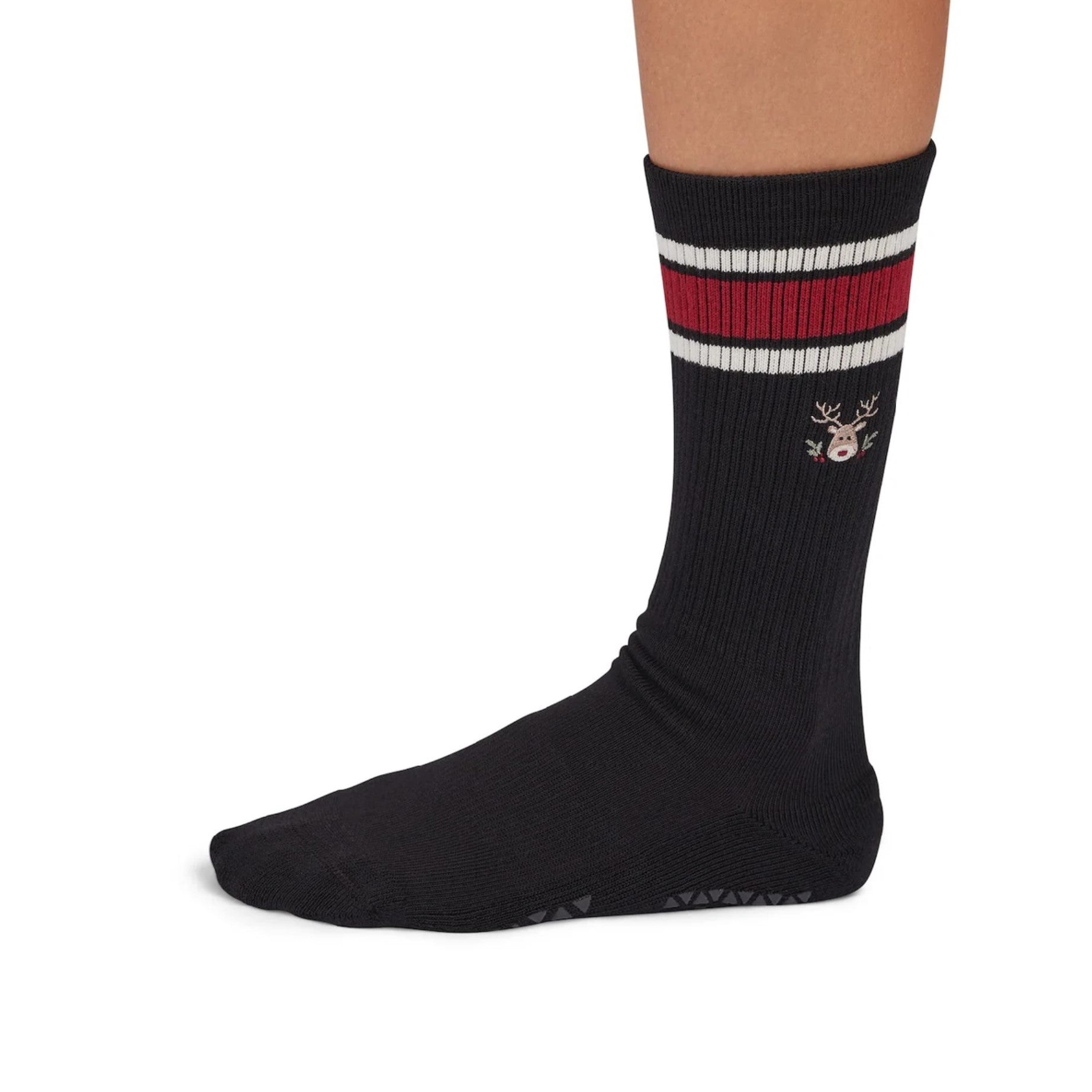 Kai Crew Grip Socks - Reindeer (Pilates / Barre)