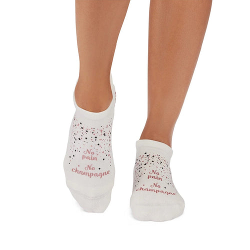 2 Pack Grip Socks - Ho Ho Ho / Bubbly (Pilates / Barre)