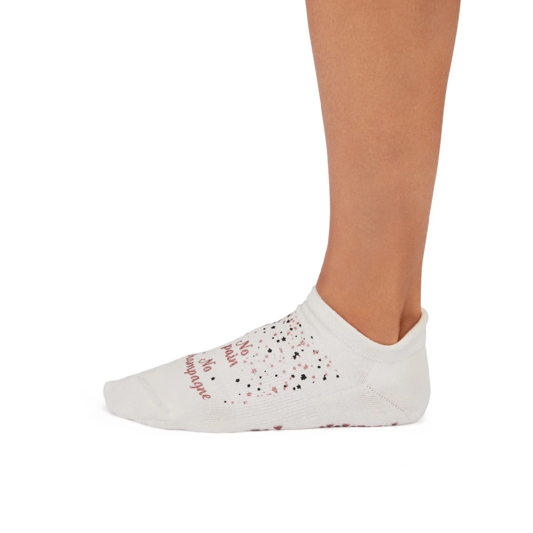 2 Pack Grip Socks - Ho Ho Ho / Bubbly (Pilates / Barre)