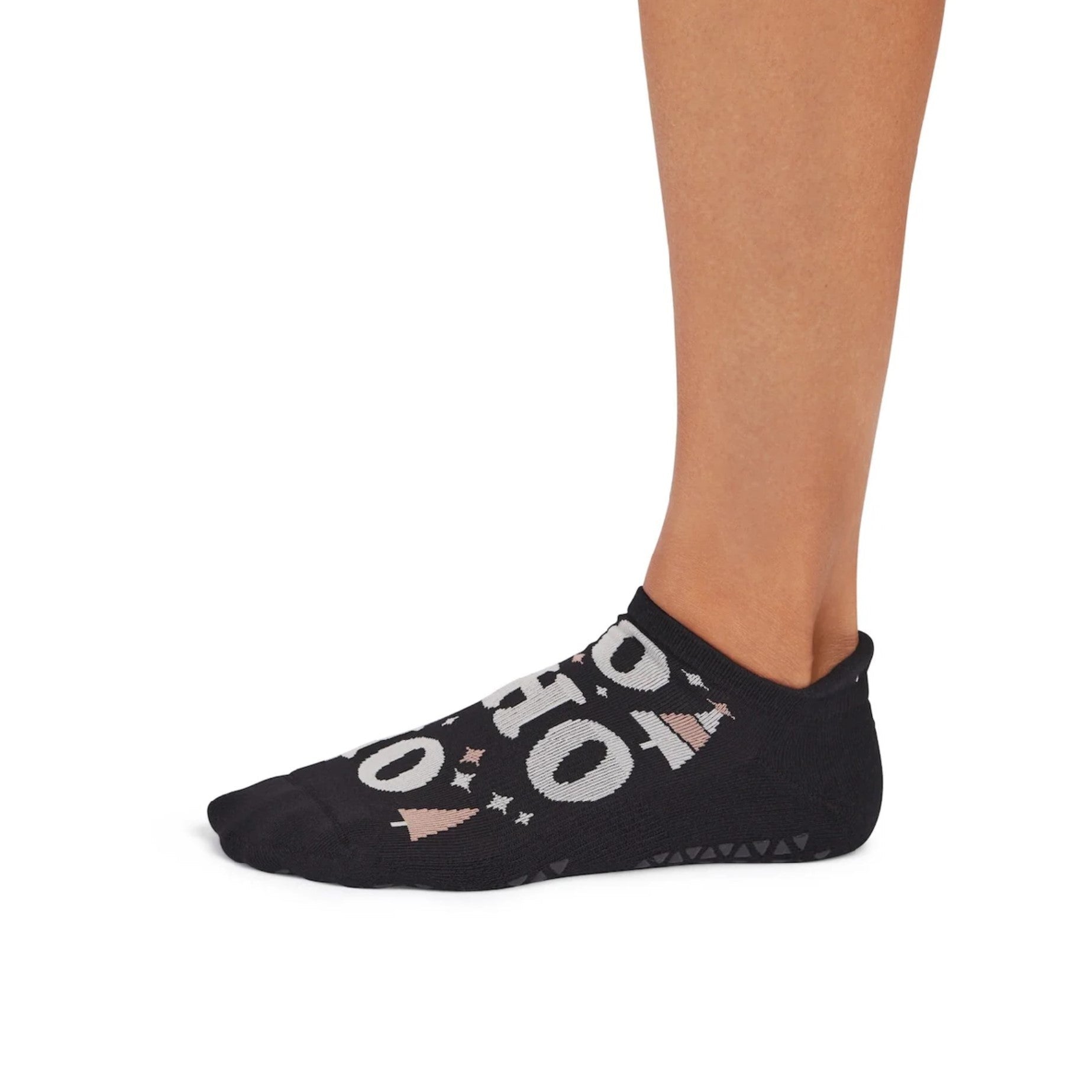 2 Pack Grip Socks - Ho Ho Ho / Bubbly (Pilates / Barre)