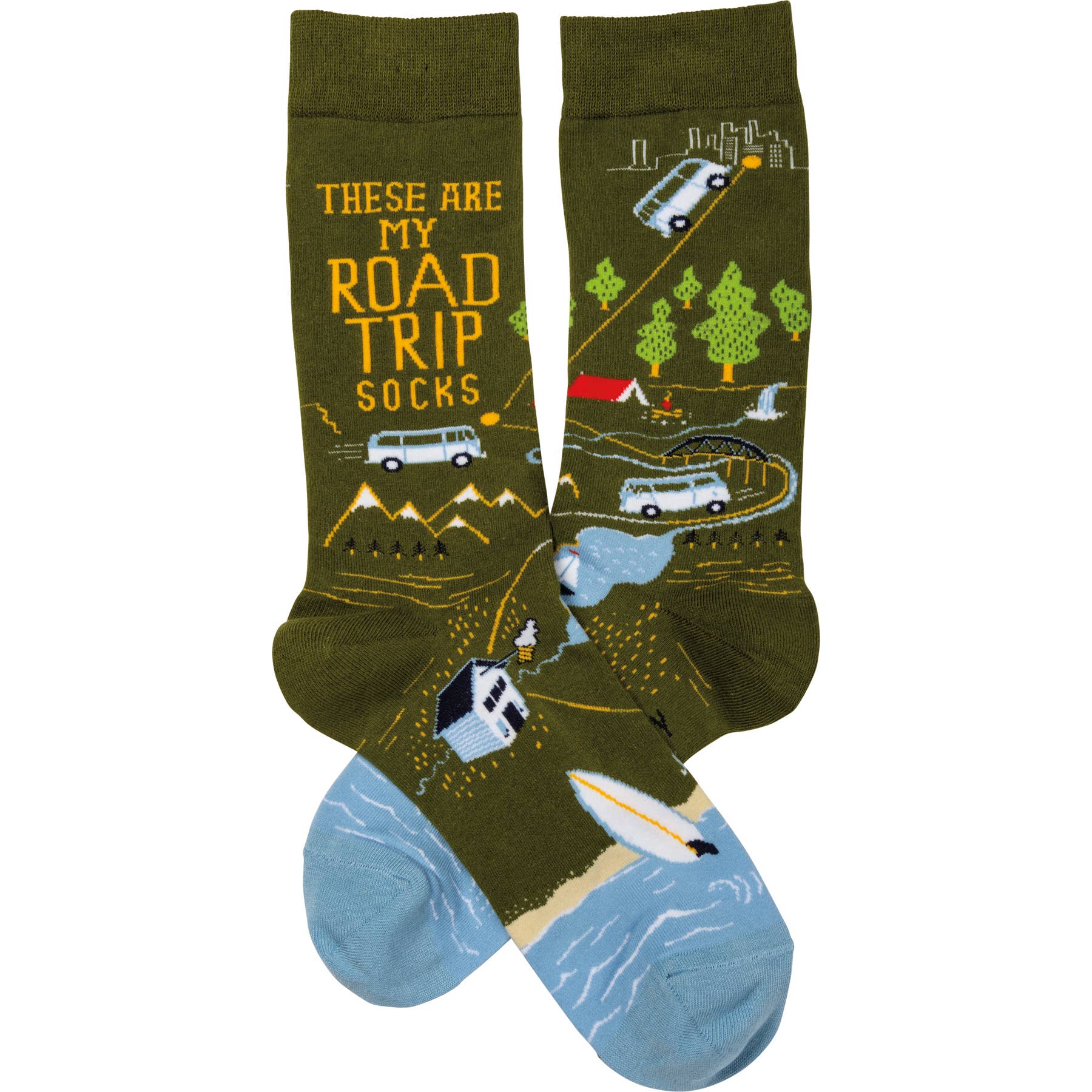"These Are My Road Trip" Unisex Socks