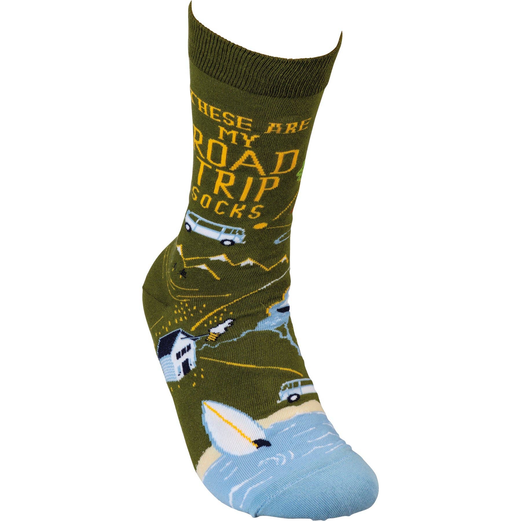 "These Are My Road Trip" Unisex Socks