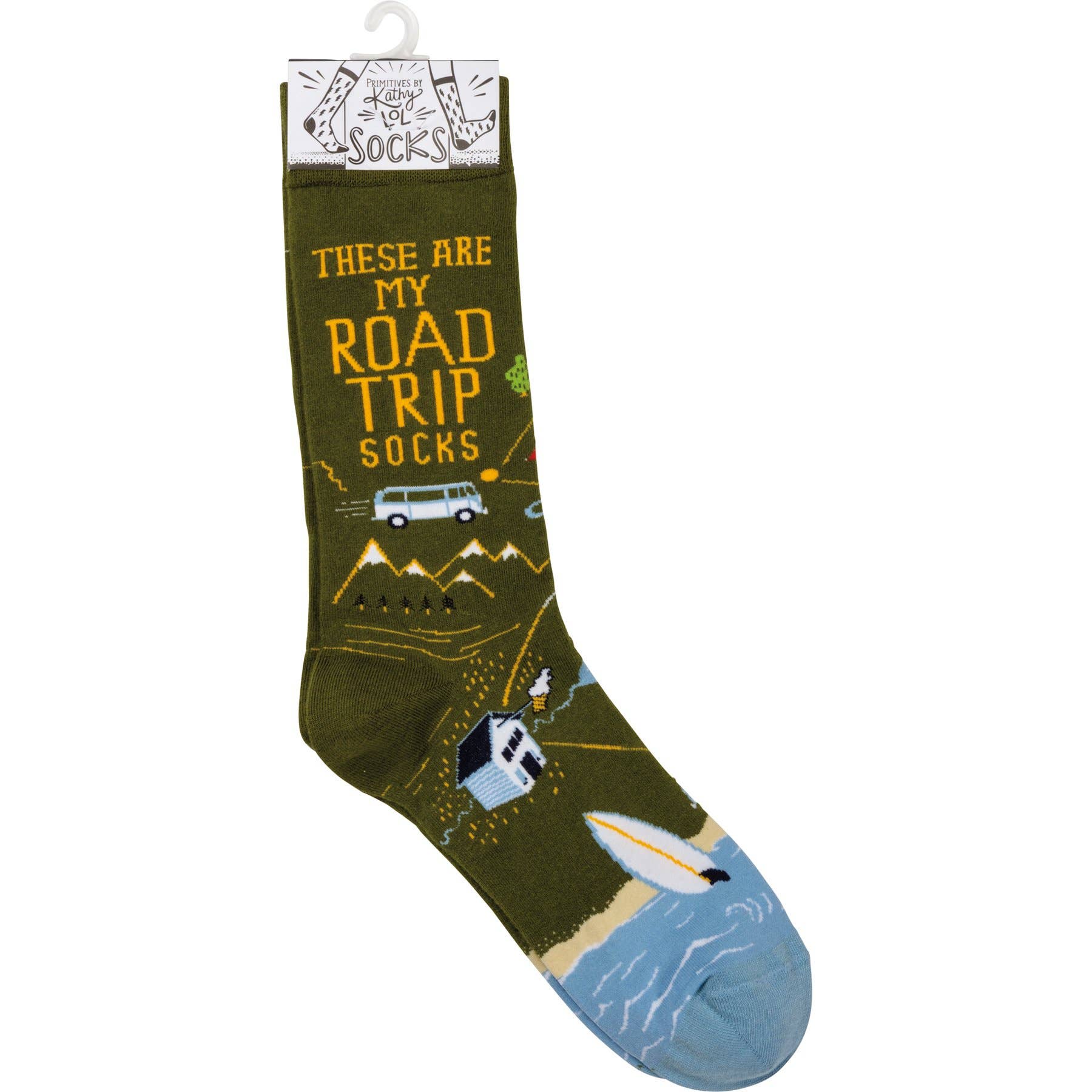 "These Are My Road Trip" Unisex Socks