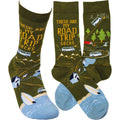 "These Are My Road Trip" Unisex Socks